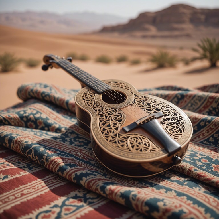 This track is a musical portrayal of a liberating trek across endless deserts, blending traditional middle eastern instruments with modern dynamics to craft a mesmerizing auditory experience that resonates with feelings of mystery and freedom