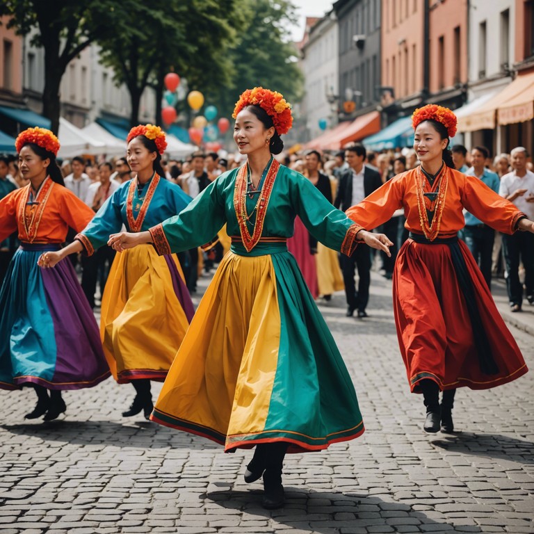 This exhilarating salsa composition captures the essence of a spontaneous street festival, filled with vibrant rhythms and fiery beats that compel everyone to dance. Its infectious energy symbolizes celebration and community joy, making listeners feel as though they are part of a lively, thriving crowd.