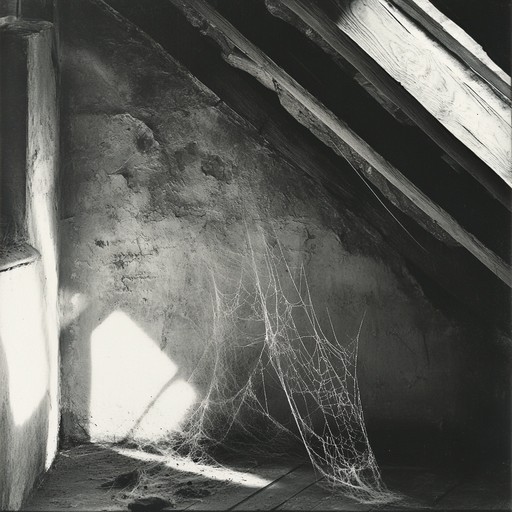 A haunting blend of eerie guitar riffs and thundering drums, creating an atmosphere of sinister lurking and impending doom. Imagine opening a creaky attic door to discover forgotten secrets, ghostly figures, and unsettling memories that refuse to rest.