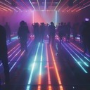 non stop high energy disco with electrifying neon inspired beats