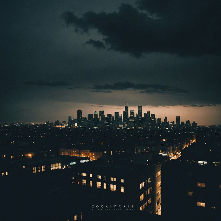 This track features a deep, pulsing reggaeton beat infused with a sense of intrigue and mystery, using dark tonalities and a slow tempo to create an atmosphere that's both enticing and slightly eerie. The music is perfect for setting a mood that is simultaneously urban and obscure, capturing the essence of night time cityscapes.