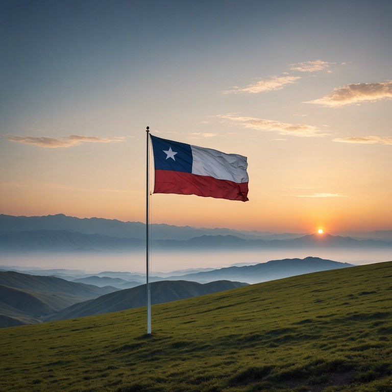 A composition filed with impactful, soaring french horn harmonies evoking the grandeur and sacrifices of a nation. It’s a reflection on liberty and the unifying spirit that binds a country together.