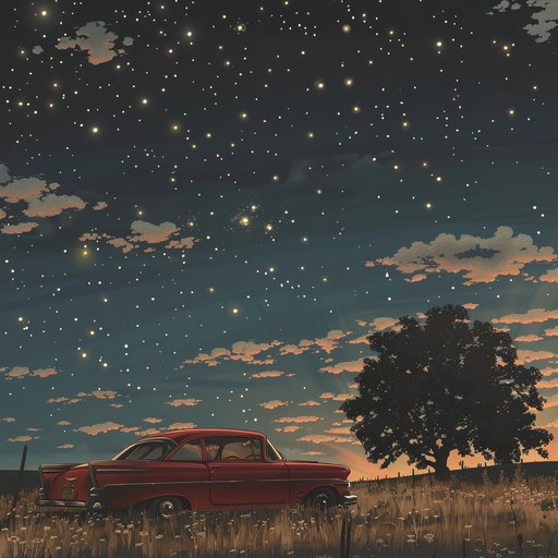 Dive into a nostalgic journey with this ethereal instrumental that captures the charm and innocence of the 1950s. Soft, shimmering tones blend with gentle melodies, evoking memories of simpler times, bathed in starlight. Perfect for a dreamy, wistful evening