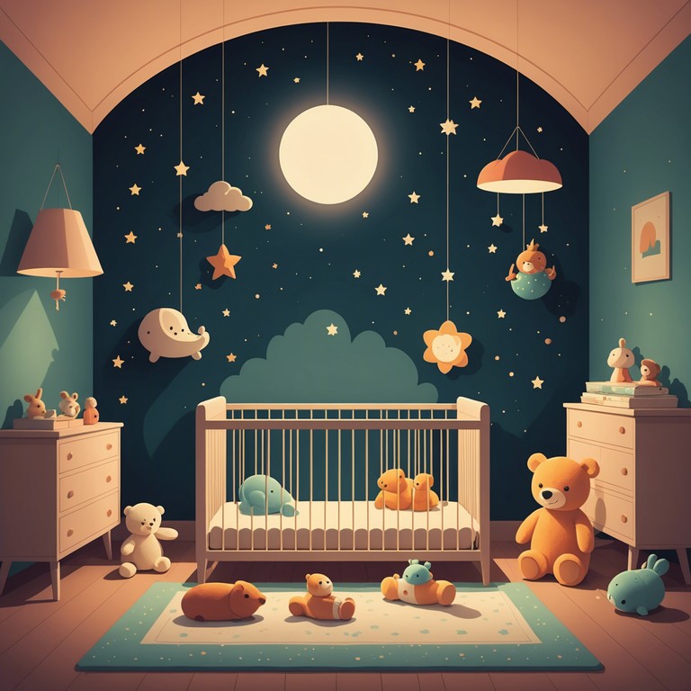 This track blends the enchanting sound of a traditional music box with contemporary ambient influences to create a perfect setting for relaxation and sleep for infants and toddlers.