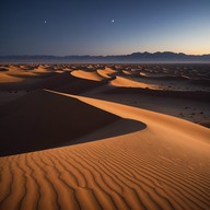 a mystical journey through desert sands