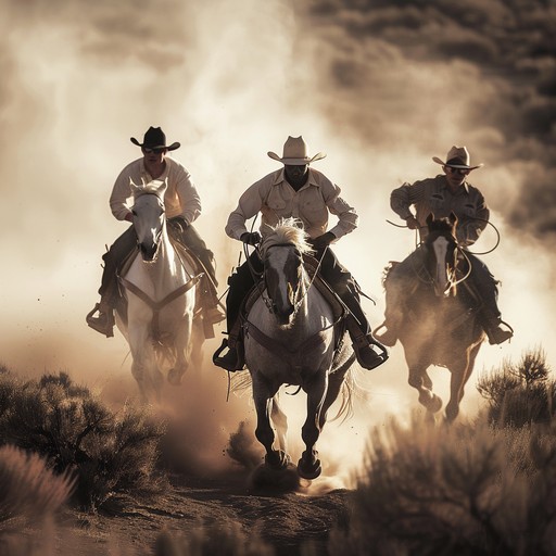 Experience the thrill of a wild west duel with this high energy track. Featuring fast banjo picking and harmonica, the dynamic rhythm captures the excitement and tension of an old fashioned showdown.