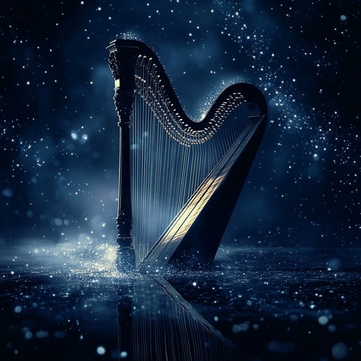 A captivating harp piece that weaves the gentle caress of night air with the mystical glow of starlight. Each note unfolds with an ethereal grace, creating an enchanted soundscape that feels both sensual and otherworldly. Ideal for moments of deep connection and wonder.