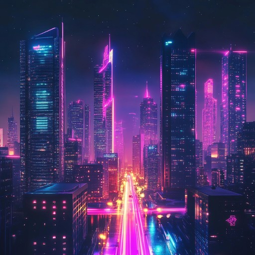 An inspiring track blending futuristic synths and empowering beats, creating a dynamic atmosphere that evokes the essence of triumph in a dystopian setting. The pulsating rhythms and soaring melodies drive a sense of invincibility and resilience, perfect for an exhilarating escape through neon lit streets.