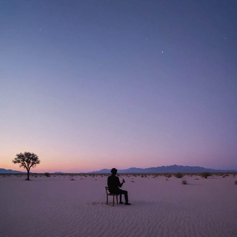 Imagine sitting by a slowly dwindling campfire, the notes from an oud mingling with the soft whispers of the nocturnal desert breeze, creating a tranquil and reflective atmosphere, perfect for introspection and peace.