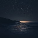 a mesmerizing electronic journey through a tranquil, starry night