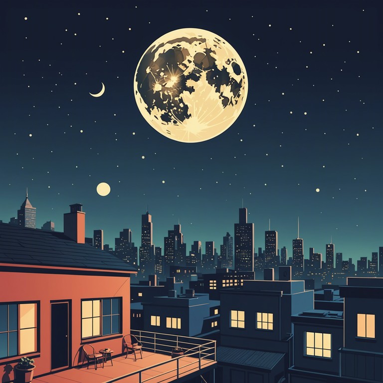 A track that perfectly captures the essence of a moonlit encounter, with evocative saxophone tones setting a romantic and captivating mood. The melodies suggest a timeless, elegant love story, inviting the listener into a deeper understanding of affection and companionship.