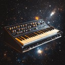 retro synthesizers meet cosmic soundscapes, journey to stars