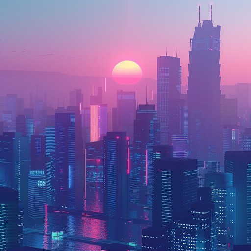 This track takes listeners on a reflective electro journey, inspired by neon lit cityscapes at twilight. The smooth, ambient synth melodies meld with subtle, pulsing basslines, creating a serene, introspective atmosphere. Hints of retro futuristic sounds add a touch of nostalgia, making it perfect for moments of deep thought and quiet contemplation.