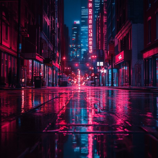 This instrumental dancepop track merges haunting synth melodies with steady electronic beats, capturing the feeling of isolation amidst the glow of city lights. The music creates an evocative atmosphere that reflects the emotional landscape of wandering alone in urban settings during the night.