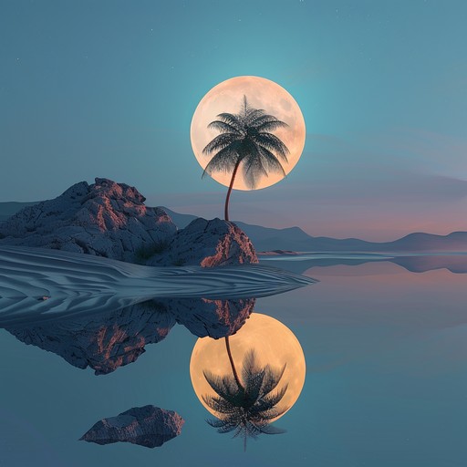 Imagine yourself in a peaceful desert oasis bathed in the soft glow of the moonlight. The gentle sound of a distant wind chime carries through the air, mingling with the soothing tones of a soft synth pad. A slow, pulsating bassline emerges, creating a hypnotic rhythm that ebbs and flows like the ripples on the surface of a calm pool. Delicate piano notes drift in and out, their ethereal melodies painting a picture of serenity and introspection. As the track progresses, subtle layers of atmospheric textures and field recordings of nocturnal wildlife weave together, immersing the listener in a realm of profound relaxation and inner reflection.