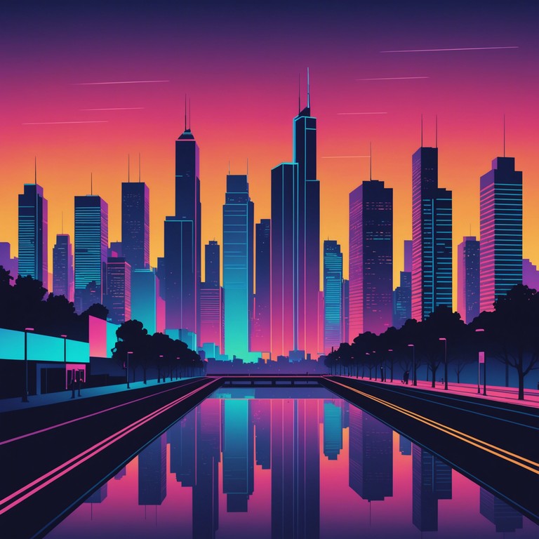 Imagine exploring the colorful, vibrant city streets under the neon lights, feeling an unstoppable sense of joy and freedom. The music swirls around you, each synth wave energizing your soul as you dance through the memories of a beloved era.