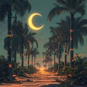 a nocturnal synthwave track blending exotic and futuristic sounds