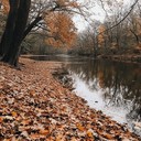 calm pianist creates autumn's soundtrack