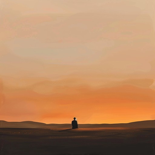 This piece captures the soul's journey through vast, arid deserts, evoking a sense of longing and yearning for home. The music combines traditional ethnic instruments with ambient soundscapes, creating a rich tapestry of sound that is both ancient and timeless. Close your eyes and let the melodies guide you through a breathtaking desert landscape, where each note carries the weight of centuries old wanderlust.