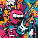 upbeat punk instrumental overflowing with fun, energy, and joy