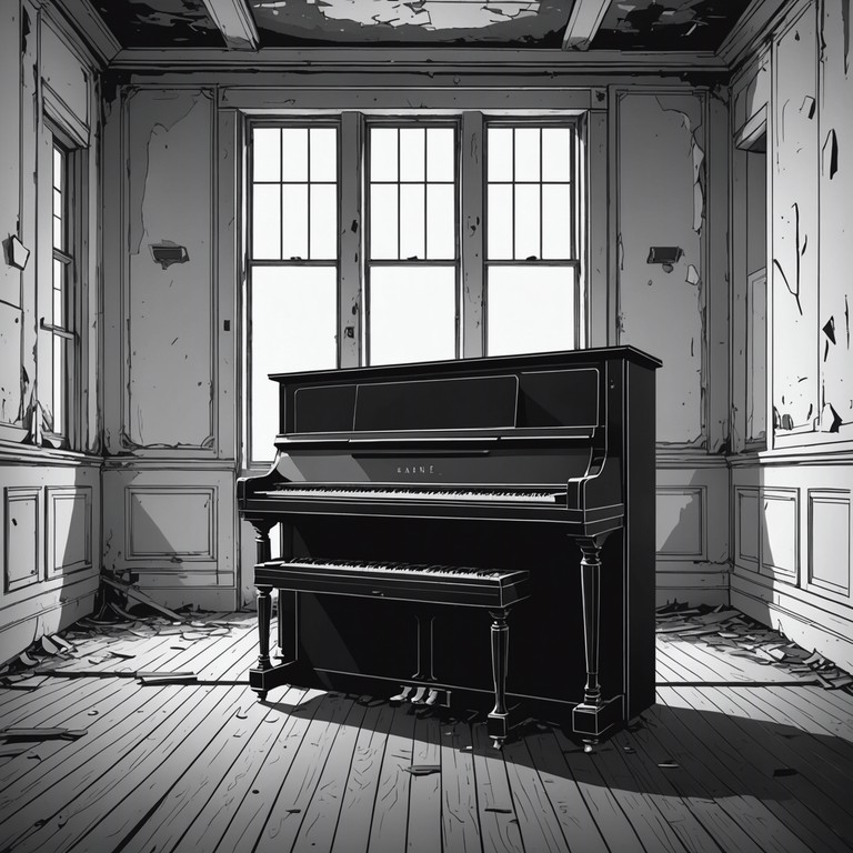 This track utilizes a captivating piano composition that delves into the essence of nostalgia and reflection, painting a soundscape filled with deep emotional currents and a touch of melancholy. The piece gradually builds a complex, layered ambience that invites listeners into a personal journey through past and present emotions.