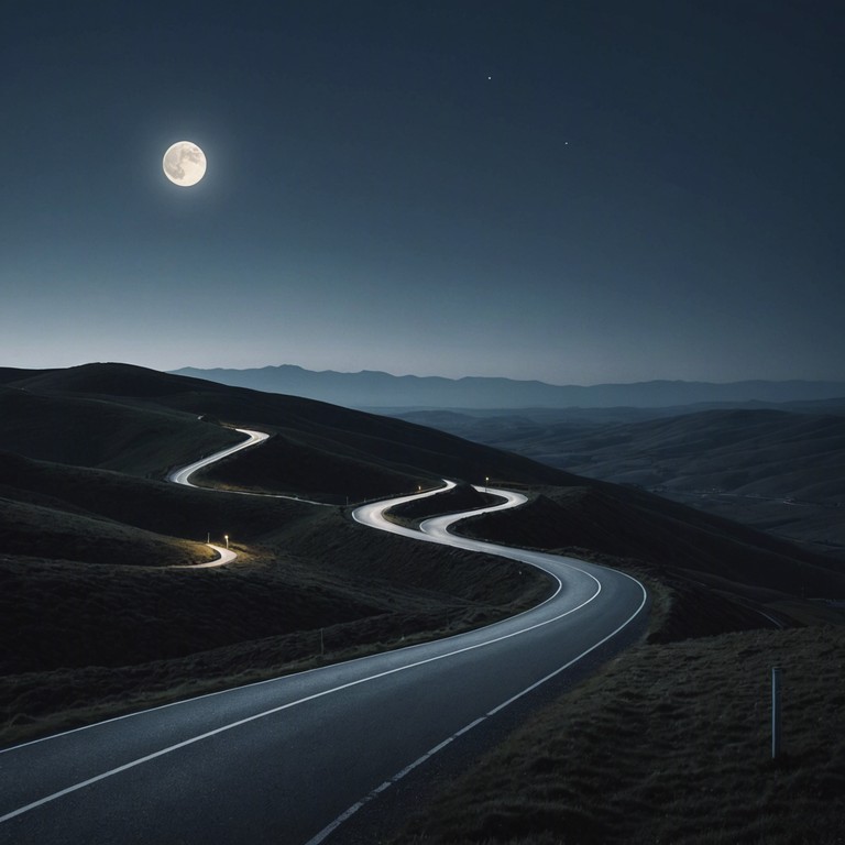 Imagine cruising down an open highway under a starry sky, the soft strums of a guitar accompanying the sound of the night. This song encapsulates that peaceful, reflective mood.