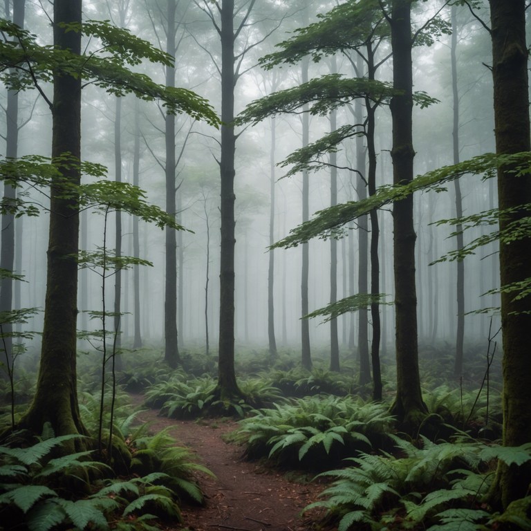 This track brings the listener into a realm where ethereal sounds mingle with whispers of ancient wisdom, invoking images of forgotten civilizations and transcendent meditative states. The music slowly builds from a whisper to a mesmerizing hum, using layered melodies that seem both ancient and otherworldly.