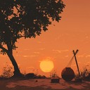 calming native rhythms with gentle natural ambient sounds.