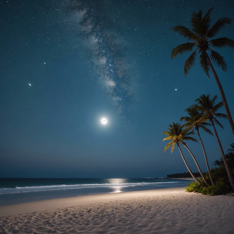 Imagine a soft, sultry night in rio de janeiro, with gentle melodies that sway like the palm trees lining the copacabana beach. The music captures the essence of an intimate evening where every note plays like a soft whisper of love, evoking feelings of deep connection and romantic nostalgia