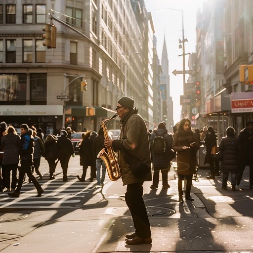 Feel the summer breeze as you walk down a vibrant city street, the cheerful notes of jazz filling the air. This track combines soulful melodies with energetic jazz rhythms to create an uplifting, feel good atmosphere.