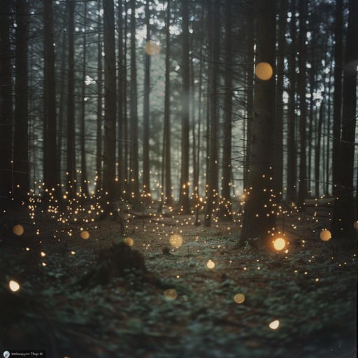 The piece captures the awakening of a mystic forest at twilight, filled with magical and suspenseful sounds that hint at hidden secrets and ancient powers. It combines haunting harmonies and enchanting melodies to create an immersive atmosphere where beauty and danger coexist in a delicate balance.
