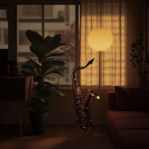 A soothing saxophone leads a mellow arrangement of easy listening tunes, intertwined with unsettling, dark ambient elements to invoke a feeling of eerie tranquility.