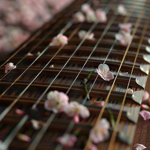 As cherry blossoms gently fall, this track embodies the beauty and transience of life observed through a modern lens, blending traditional japanese instruments with a subtle pop sensitivity.