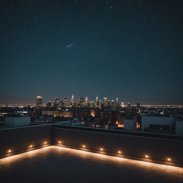 Envision a skyline shimmering against the night sky, punctuated by the vibrant life of its inhabitants, with each guitar strum and bass note painting a picture of the city's dual nature of dynamism and chill.