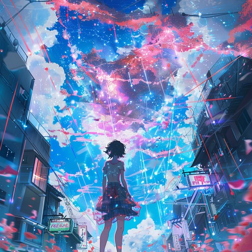 Dive into a dynamic and vibrant anime universe with this electrifying instrumental piece. Punchy beats and lively melodies inspire an atmosphere of pure excitement and joy, reminiscent of fast paced adventures and cheerful interactions.