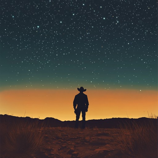 This instrumental piece features heartfelt acoustic guitar melodies, painting a sonic portrait of the desolate and beautiful stretches of the western desert. The music captures a deep sense of longing and nostalgia, perfect for reflective and emotional moments.