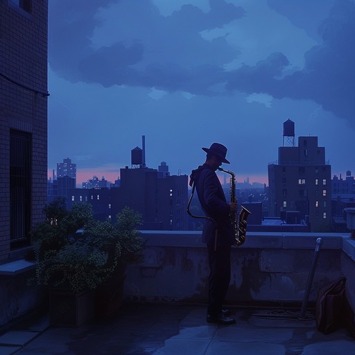 Transport yourself to a serene cityscape at twilight with this chill jack swing instrumental, featuring smooth saxophone melodies and laid back rhythms. Perfect for creating a reflective and nostalgic mood.