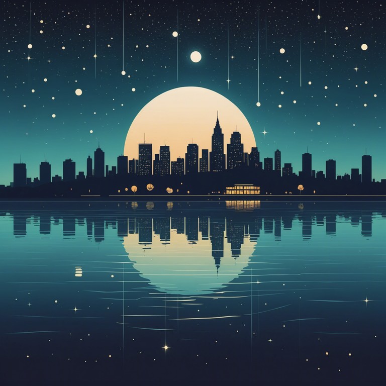 This track embodies the gentle ebb and flow of a vibrant, futuristic cityscape at night, intertwining tranquil tones with subtle electronic pulses that evoke a sense of peace and forward thinking optimism. The music softly guides listeners through a reflective journey into a serene technological utopia.