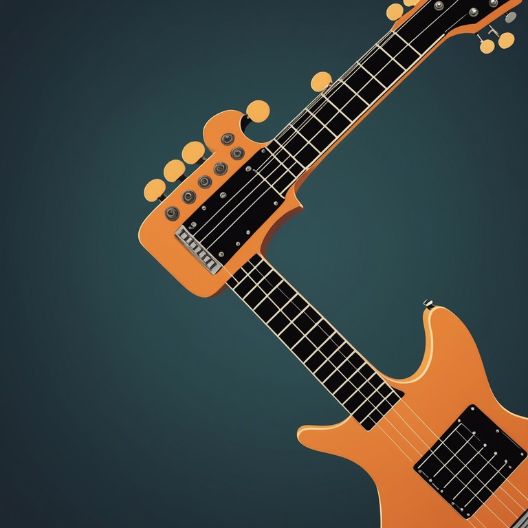 Midnight pursuit energy delivers a surge of adrenaline through sharp electric guitar riffs and an incessant drum pace that portrays a high speed chase through the city at night, where every shadow and sound amplifies the tension and the thrill.