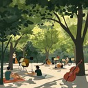 relaxing, groovy funk exuding peaceful summertime atmosphere