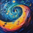 energetic bluegrass instrumental celebrating joy beneath twinkling stars