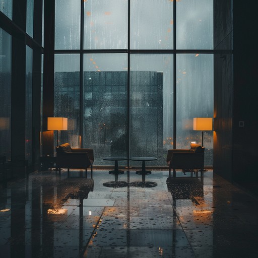 An emotional instrumental with mellow piano harmonies, designed to reflect the quiet solitude of midnight hours. The gentle rain like texture mingles with soft lounge rhythms, offering a reflective journey into one's innermost thoughts and feelings.