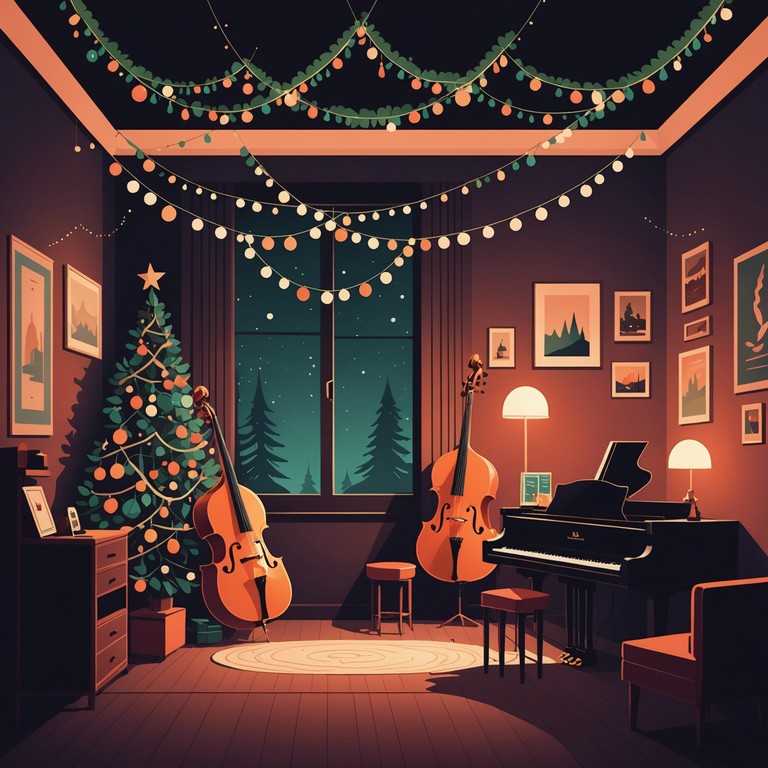 Imagine a soundtrack that captures the essence of holiday merriment and the pulse of the night in a single track. Saxophone melodies interweave with house beats to create a mood that moves from cozy firesides to lively party scenes.