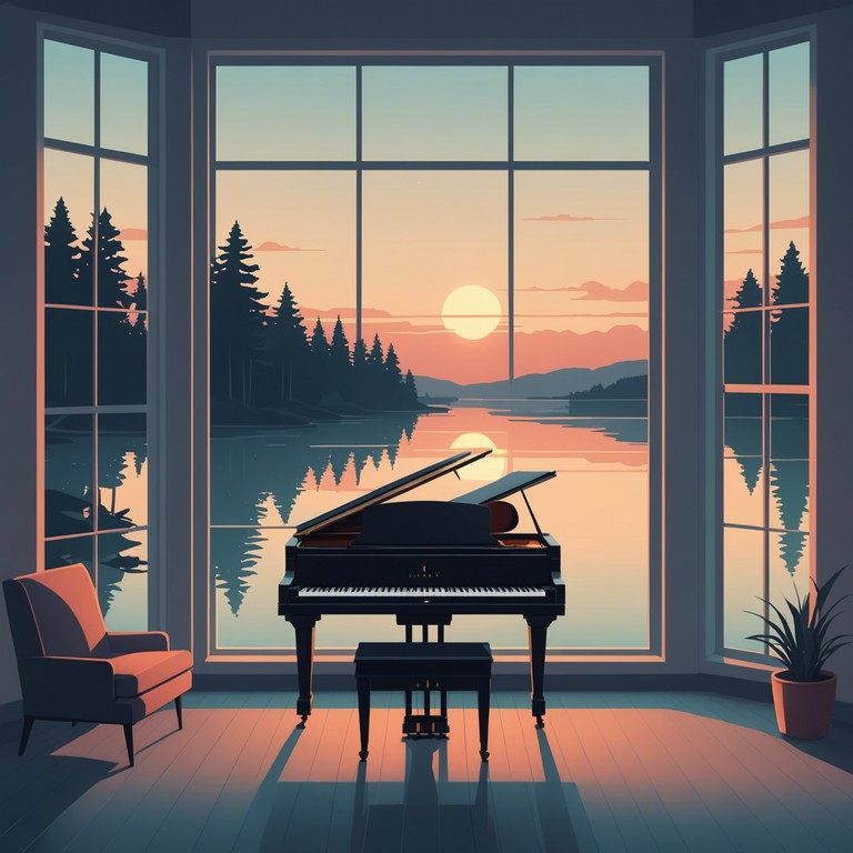 Echoes of silence offers a deeper exploration into minimalism, where subtle piano tones create a tranquil yet emotionally charged atmosphere, perfect for reflection or meditation.