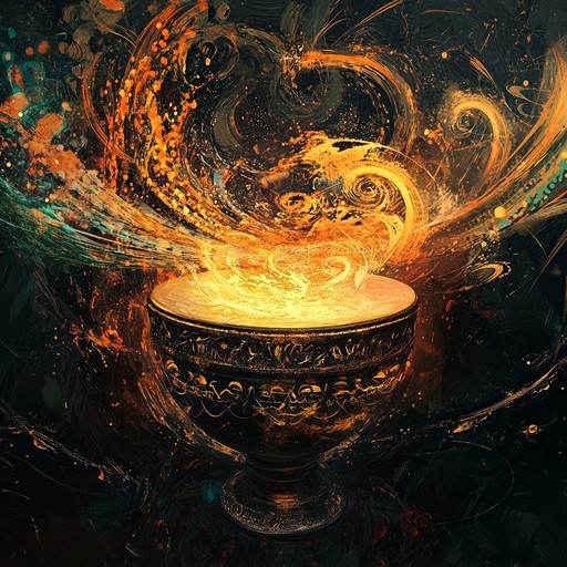 Experience the allure of a dynamic instrumental that fuses percussive darbuka sounds with vibrant electronic dance elements. This track captures the essence of passionate movement, drawing from middle eastern influences to create a mystical and energetic soundscape that ignites desire and compels the listener to dance.