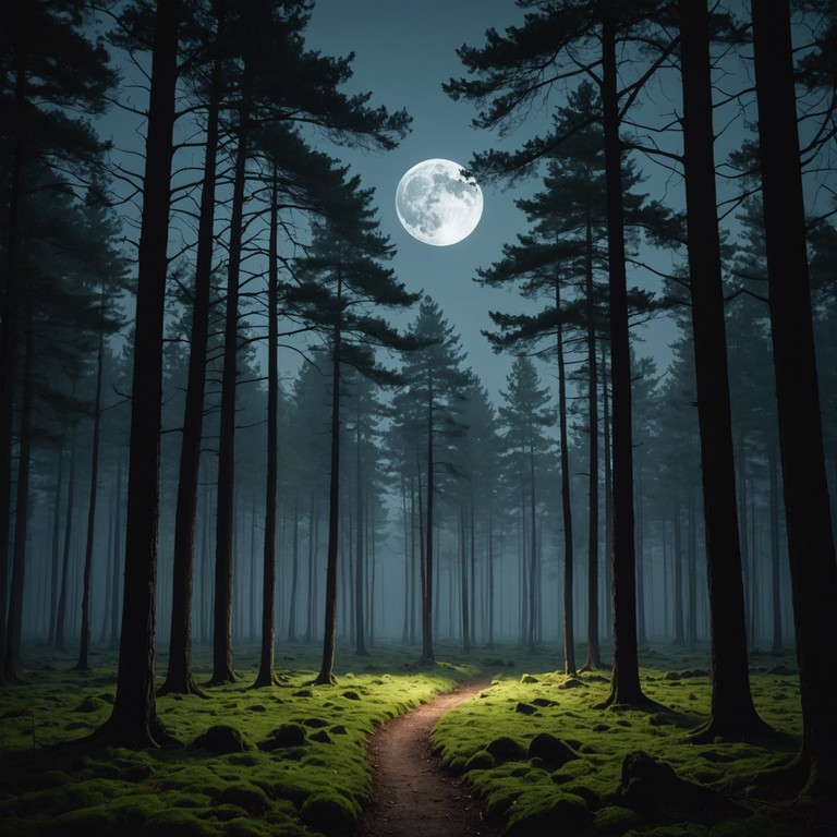 Imagine a serene soundscape where moonlight bathes a mystical forest, the notes from a single enchanted harp creating waves of sound that seem both ancient and fresh. This composition blurs the lines between reality and fantasy, perfectly accompanying a night of stargazing or introspective solitude.