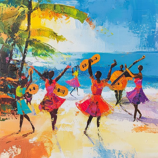 An instrumental track that fuses funky rhythms with the vibrant energy of caribbean mambo, perfect for sunny and joyful occasions. The track features bright trumpet melodies and dynamic percussion, ensuring a festive and celebratory vibe throughout.