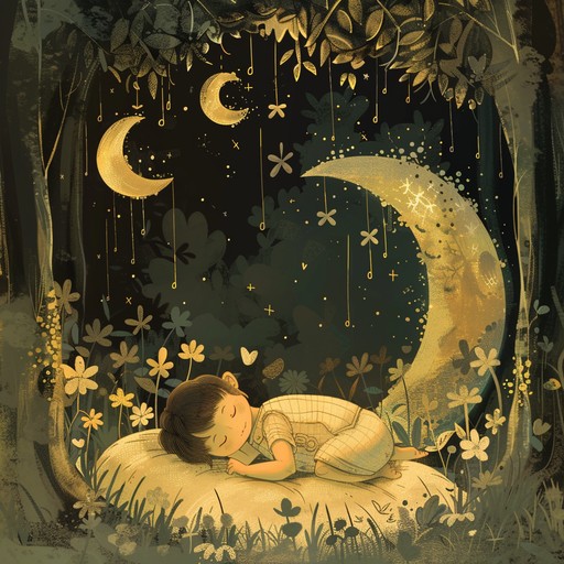 This soft and comforting instrumental lullaby features delicate melodies and warm, inviting harmonies. The gentle rhythm and slow tempo create a peaceful atmosphere, perfect for lulling babies and toddlers to sleep. The soothing tones of the instruments blend together seamlessly, creating a cozy and secure feeling that helps little ones relax and unwind after a long day of play. As the lullaby progresses, the melodies become even more tender and calming, gradually fading away into a tranquil silence that encourages deep and restful sleep.