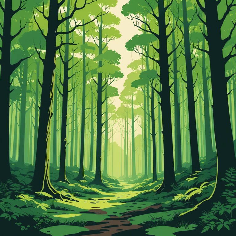 In this instrumental track, the music combines elements of traditional freak folk with a spirited and enchanting approach, ideal for stirring the imagination and evoking the mystery of ancient woodlands. The use of an acoustic guitar blends perfectly with natural sounds to create a deep, immersive listening experience. This song conjures tales of folklore and nature spirits, perfect for a tranquil yet engaging auditory journey.