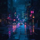 sultry tunes blend with urban night city vibes